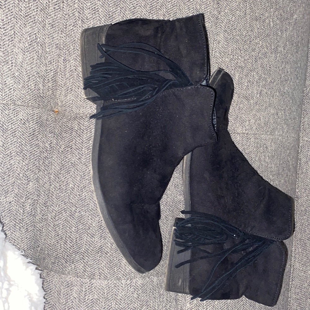 Madden Girl Fringe Boots